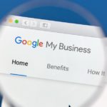 Photo of Google My Business website